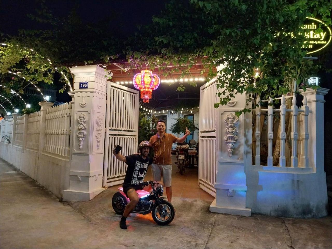 Nha Xanh Homestay Ninh Binh Bagian luar foto